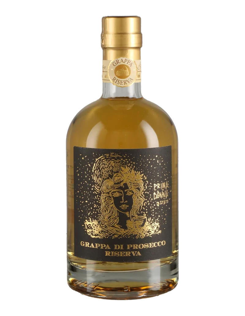 Prima Donna di Stato, Grappa di Prosecco Riserva, 40% vol. Alk., 0,7 l