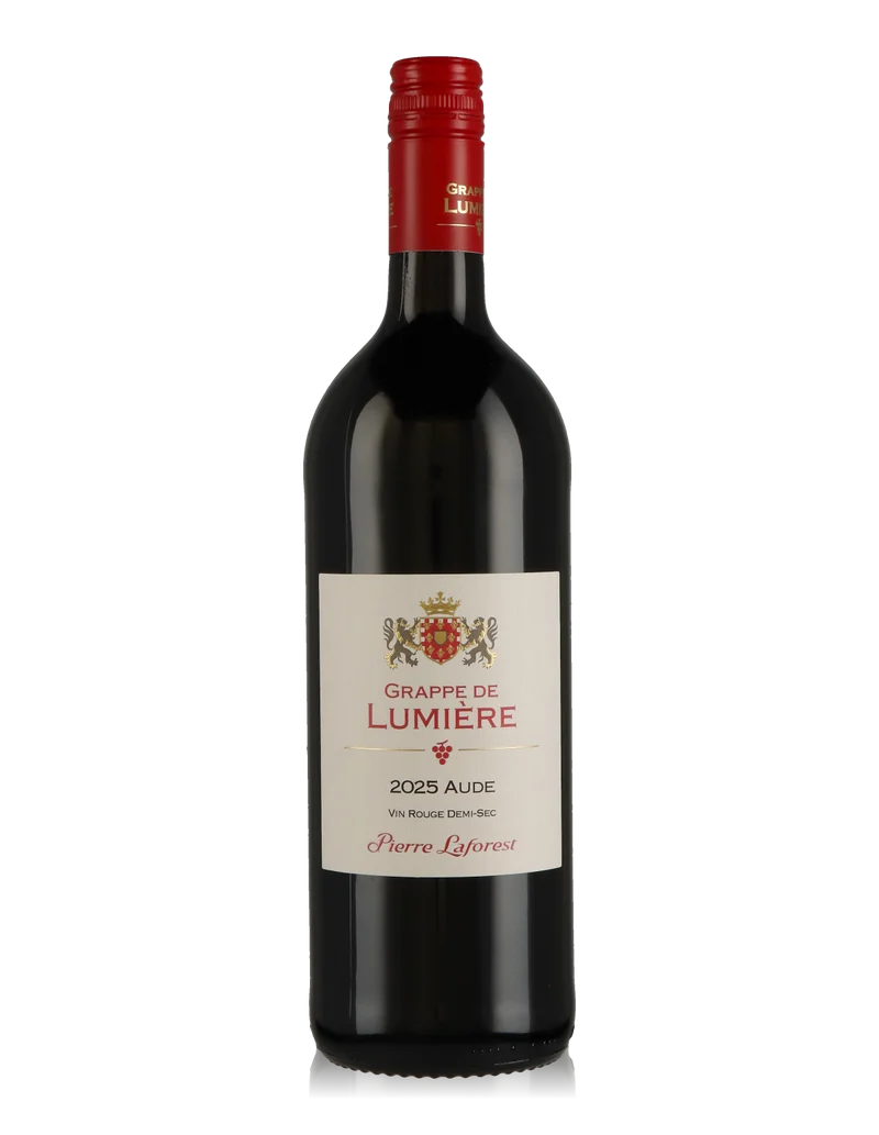 Grappe de Lumière Rouge, Cuvée, IGP, l'Aude, halbtrocken, 1,0 l