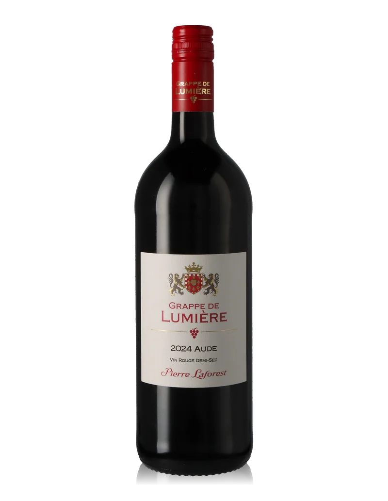 Grappe de Lumière Rouge, Cuvée, IGP, l'Aude, halbtrocken, 1,0 l