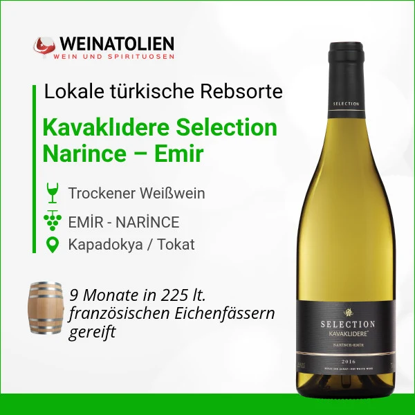 Kavaklıdere Selection Narince – Emir