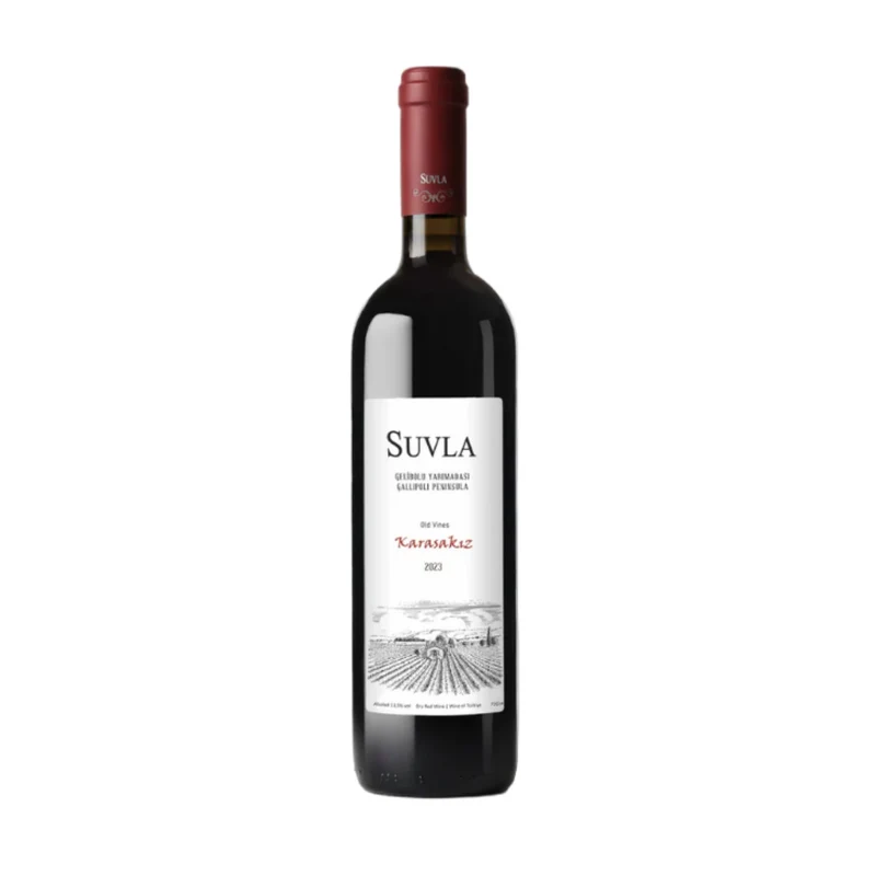 Suvla Karasakız Rotwein