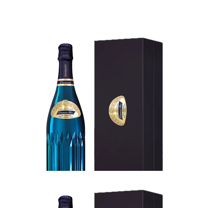 1996 Champagne Vranken Cuvée Diamant Blue in luxe coffret