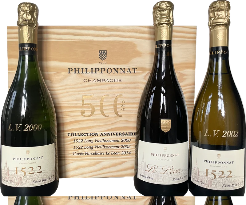Champagne Philipponnat 500 Years Collection Box