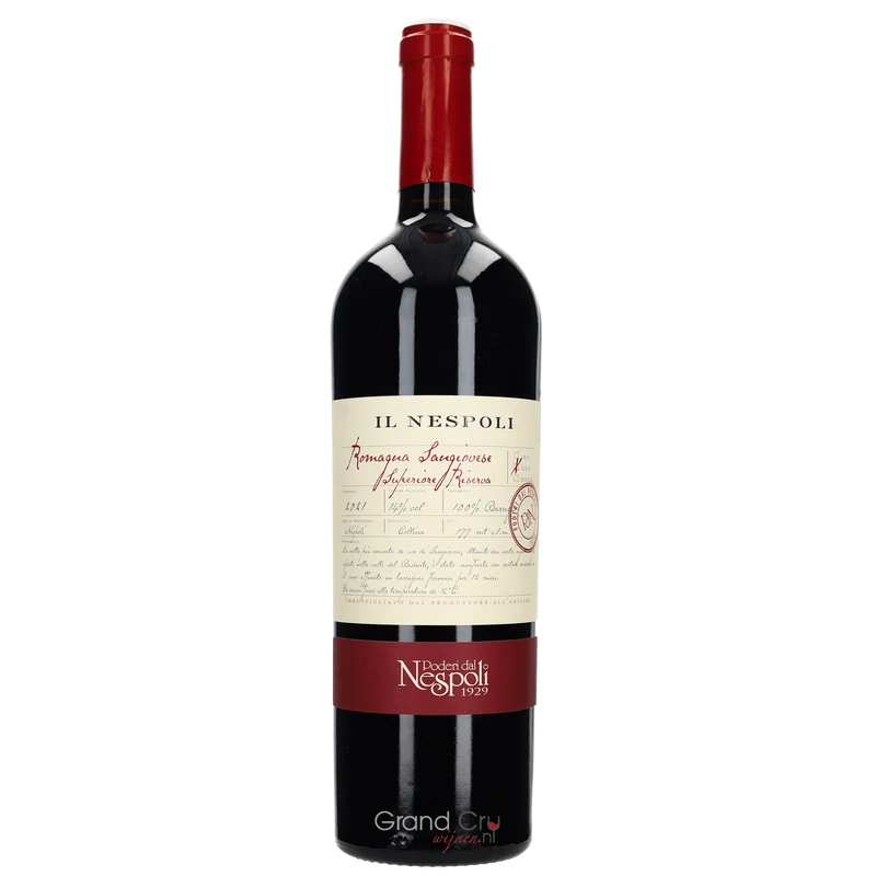 2021 Poderi Dal Nespoli Il Nespoli Sangiovese Romagna Superiore Riserva
