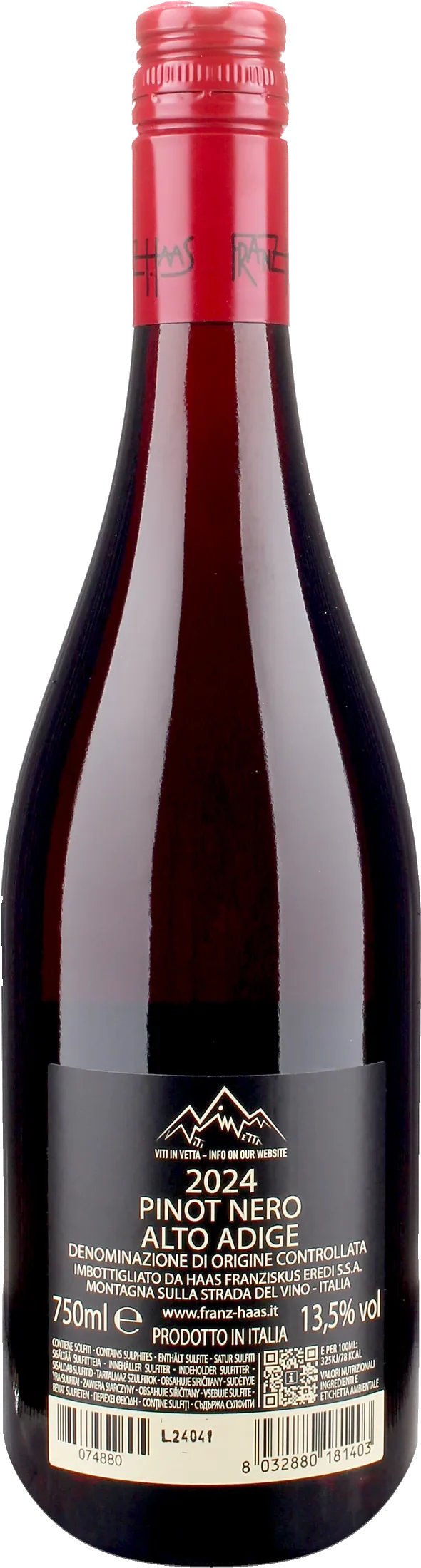 Franz Haas Pinot Nero 2024