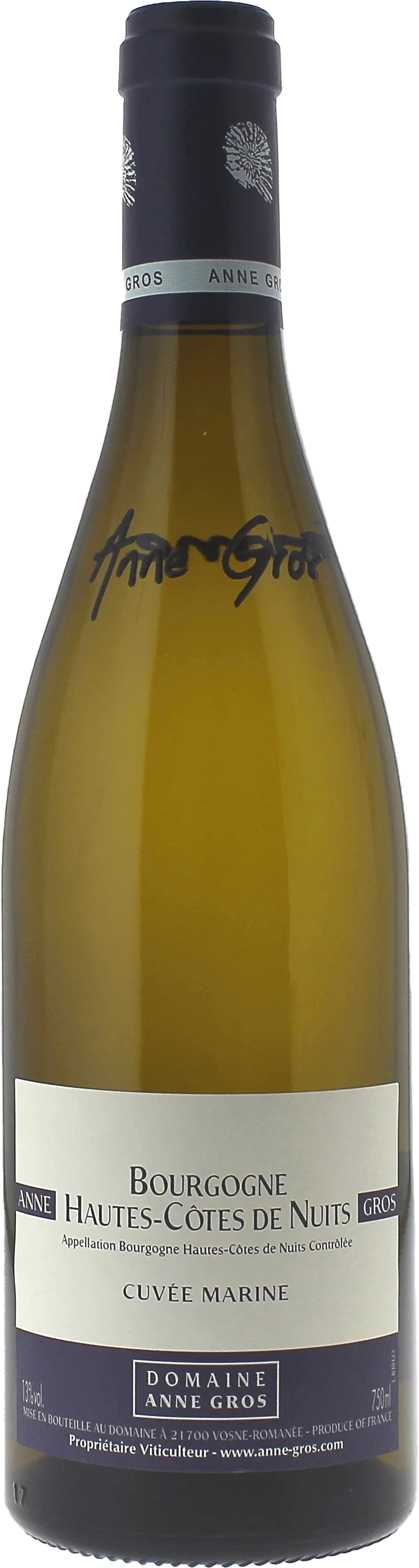 Bourgogne Hautes Cotes De Nuits Cuvée Marine Blanc Domaine Gros Anne - Magnum 1,5L, 2019