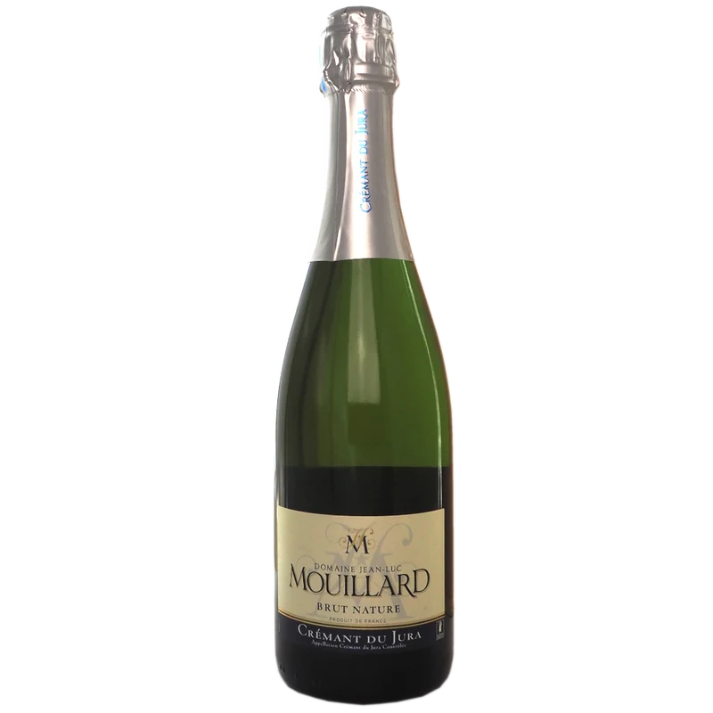 Domaine JL Mouillard AOP Crémant du Jura Brut Nature Blanc de Blanc Bio