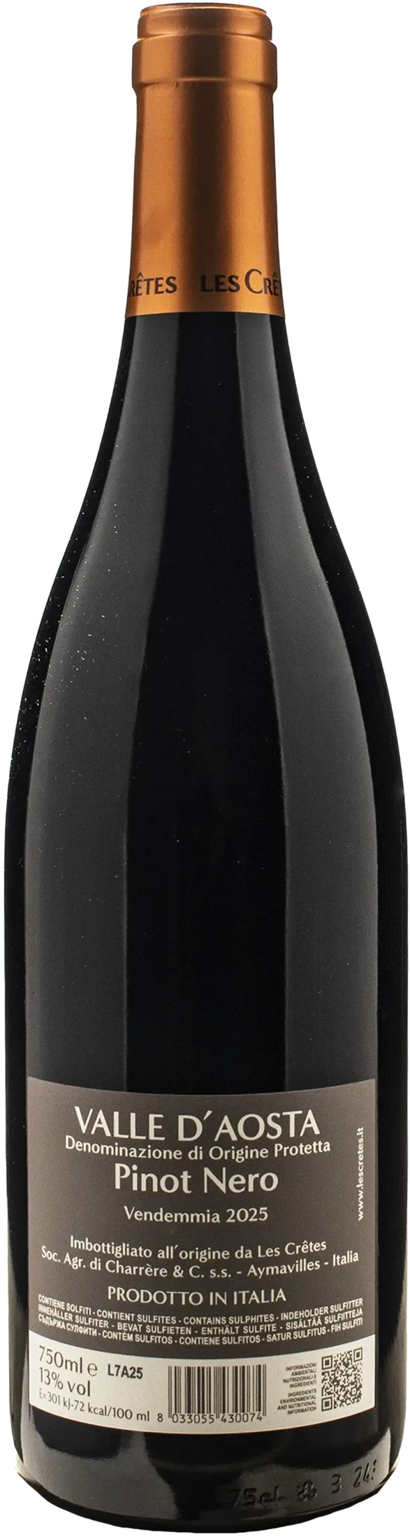Les Cretes Pinot Nero 2025