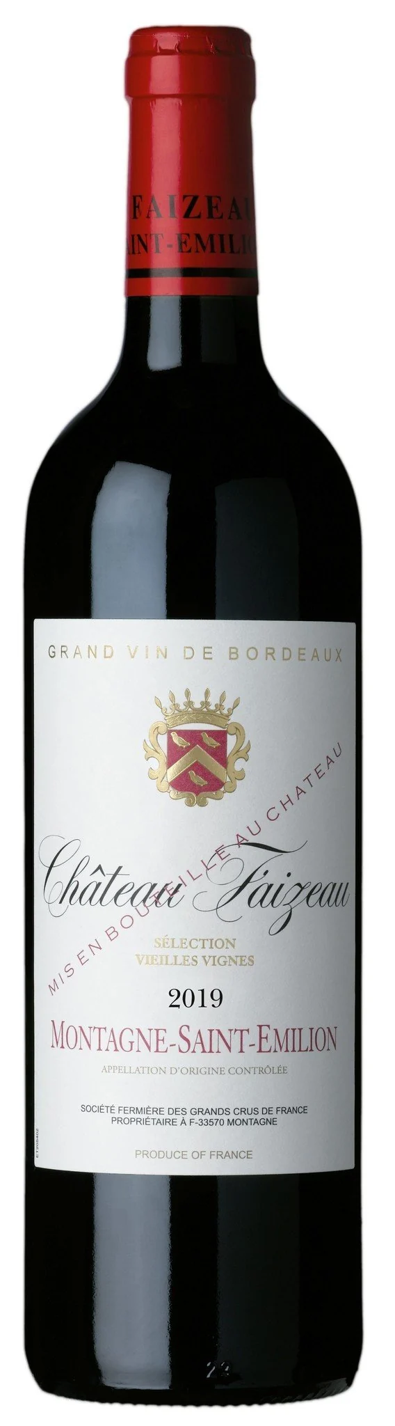 Château Faizeau, Sélection Vieilles Vignes Montagne-Saint-Émilion 2020