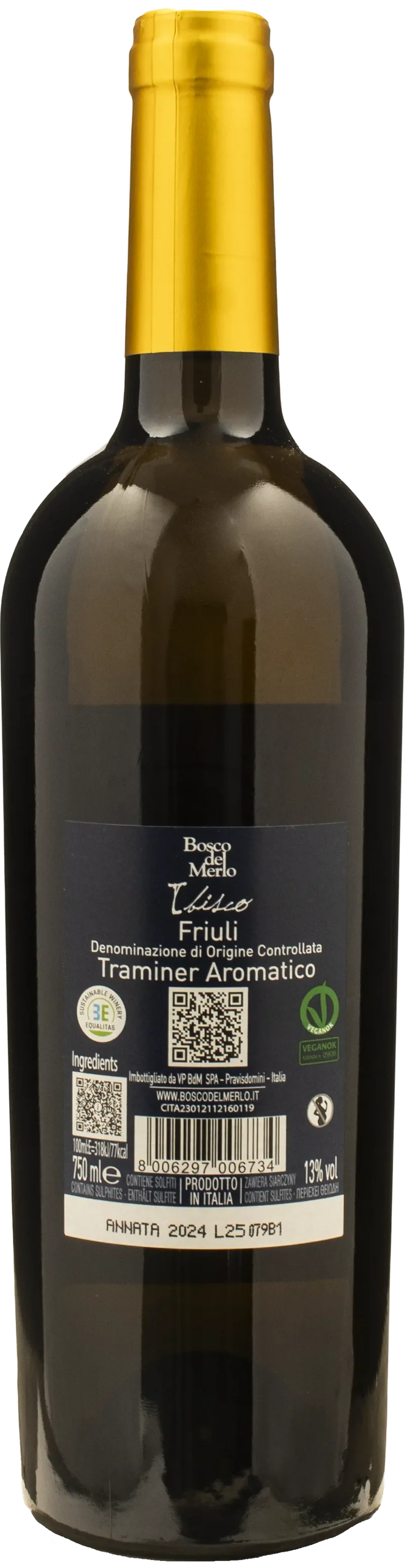 Bosco del Merlo Traminer Aromatico Ibisco 2024