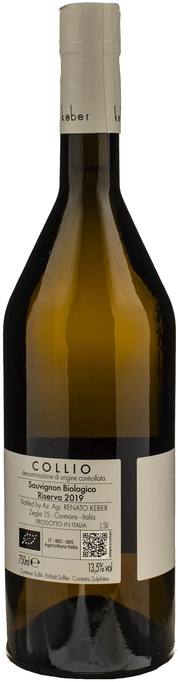 Renato Keber Collio Sauvignon Riserva 2019