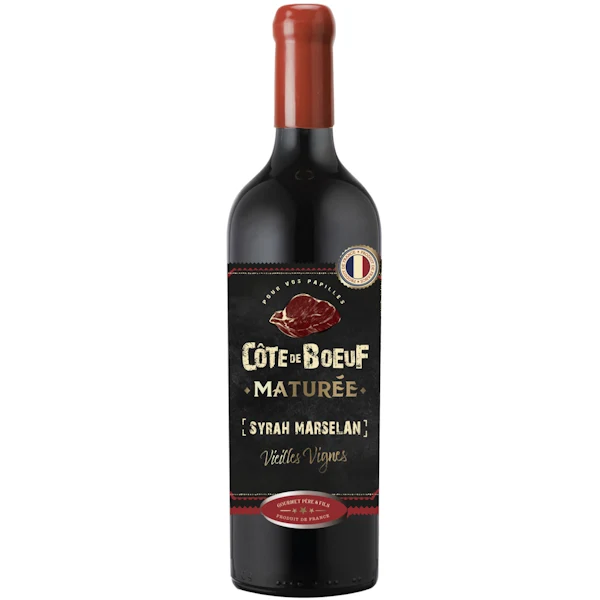 Gourmet Pere & Fils, Côte de Boeuf Maturée Vieilles Vignes Syrah Marselan 2024