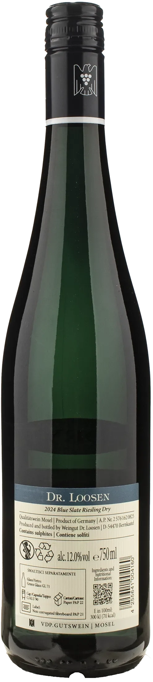 Dr. Loosen Riesling Dry Blue Slate 2024
