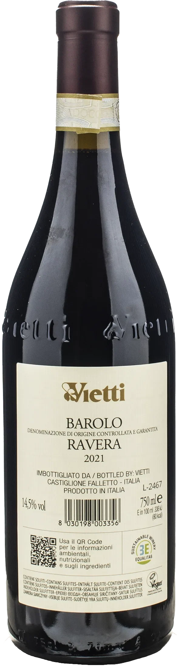 Vietti Barolo Ravera 2021