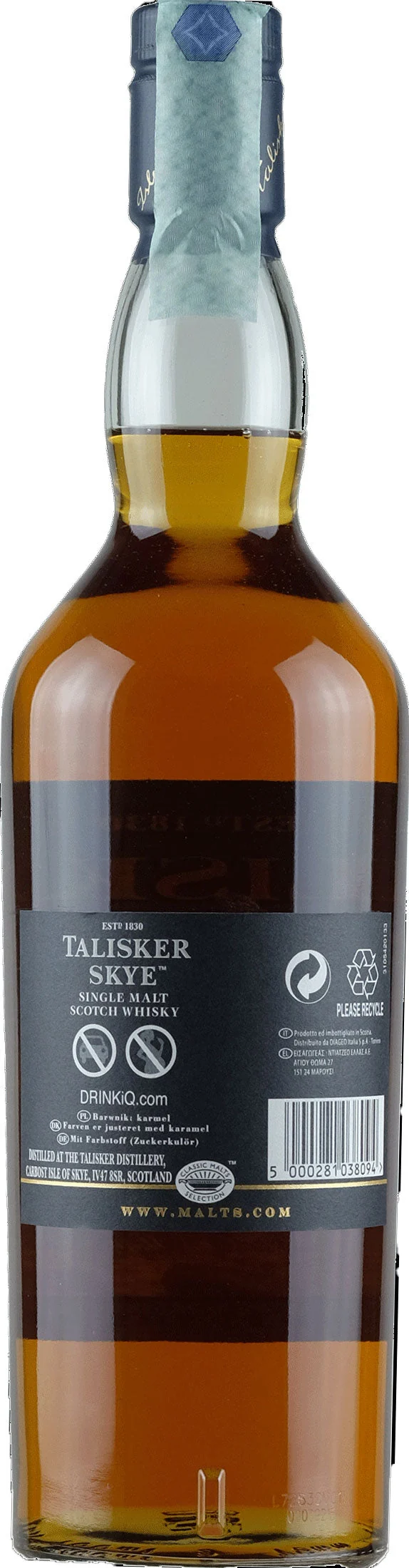 Talisker Whisky Skye Single Malt 0.7L