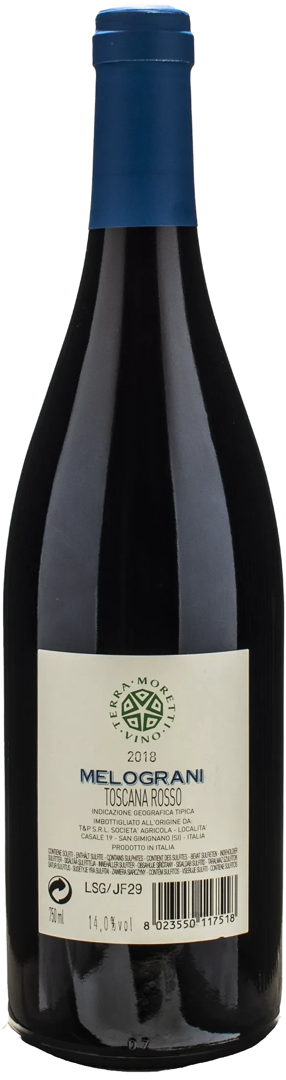 Teruzzi Toscana Rosso Melograni 2018