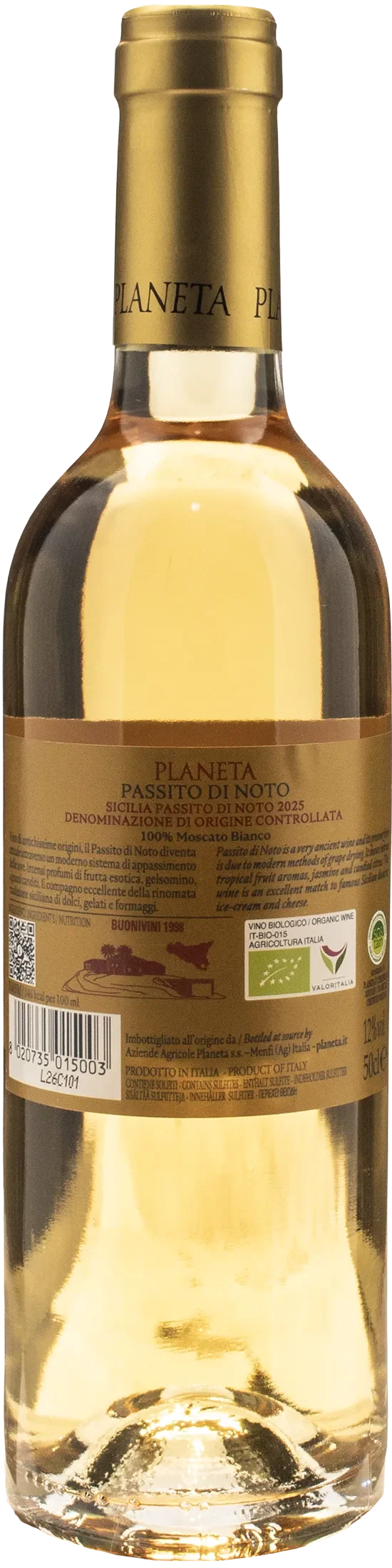 Planeta Moscato Bianco Passito di Noto 0.5L 2025