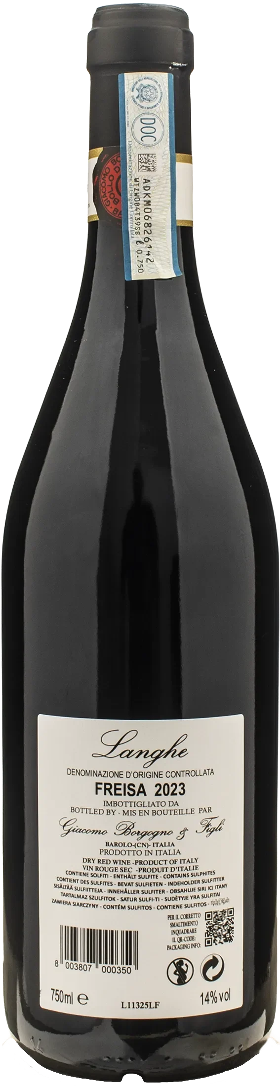 Giacomo Borgogno Langhe Freisa 2023