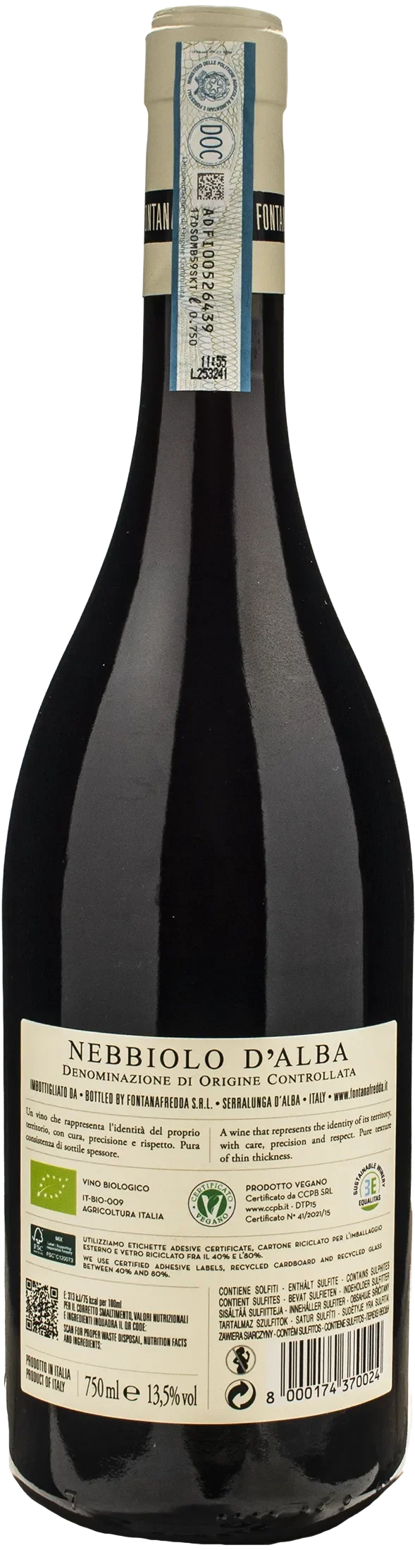 Fontanafredda Nebbiolo d'Alba Marne Brune 2024