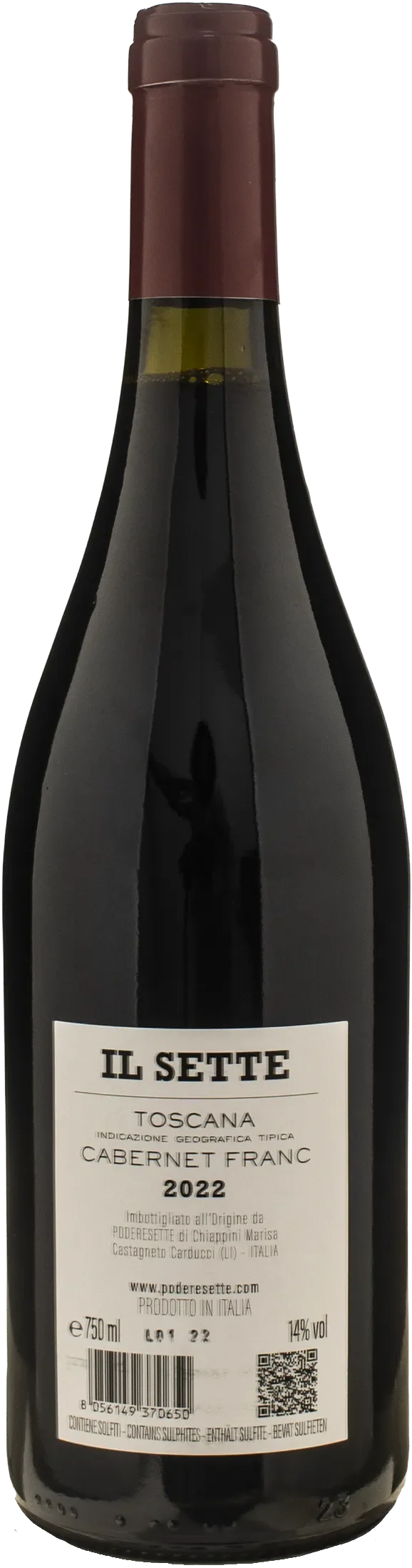 Podere Sette Cabernet Franc Il Sette 2022