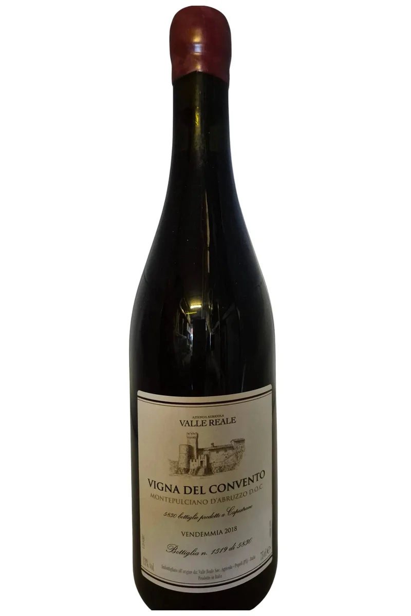 2018 “Vigna del Convento” Montepulciano d’Abruzzo DOC Valle Reale Abruzzen 0,75l