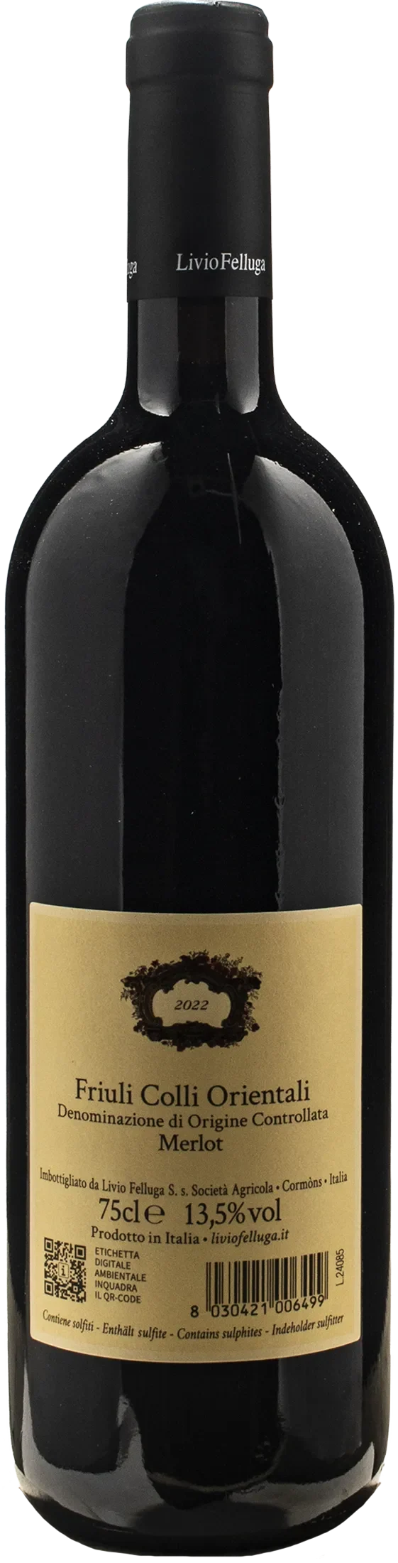 Livio Felluga Merlot 2022