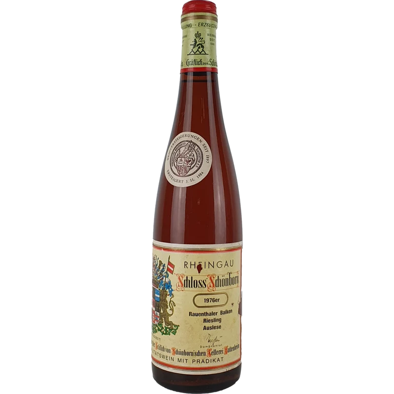 Schloss Schönborn - Rauenthaler Baiken Riesling Auslese 1976 - 0,7 l