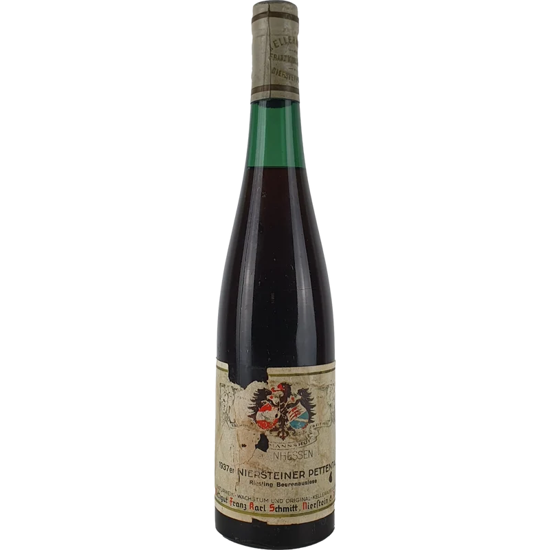 Franz Karl Schmitt Hermannshof - Niersteiner Pettental Riesling Beerenauslese 1937 - 0,7 l