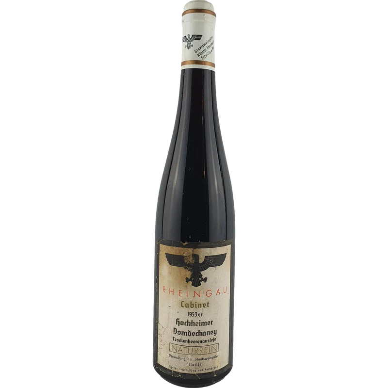 Staatsweingüter Eltville (Kloster Eberbach) - Hochheimer Domdechaney Riesling Trockenbeerenauslese Cabinet 1953 - 0,7 l