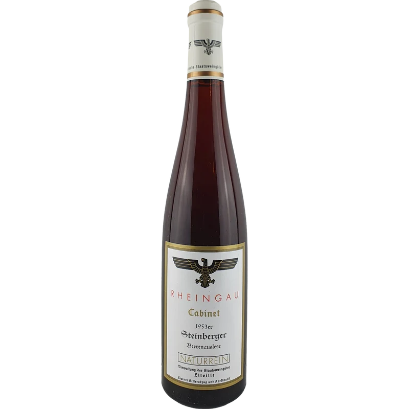 Staatsweingüter Eltville (Kloster Eberbach) - Steinberger Riesling Beerenauslese Cabinet 1953 - 0,7 l