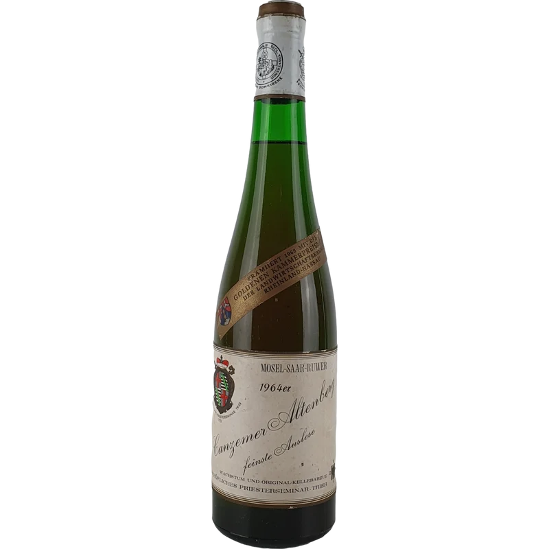 Bischöfliches Priesterseminar - Canzemer Altenberg Riesling feinste Auslese 1964 - 0,7 l