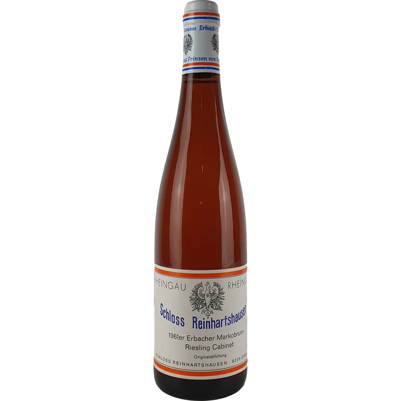 Schloss Reinhartshausen - Erbacher Markobrunn Riesling Kabinett Cabinet 1961 'ex Chateau 2018' - 0,7 l