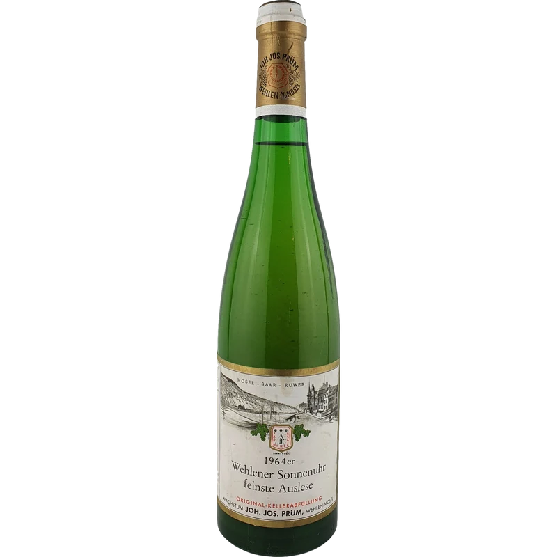 Joh. Jos. Prüm - Wehlener Sonnenuhr Riesling feinste Auslese Goldkapsel 1964 - 0,7 l
