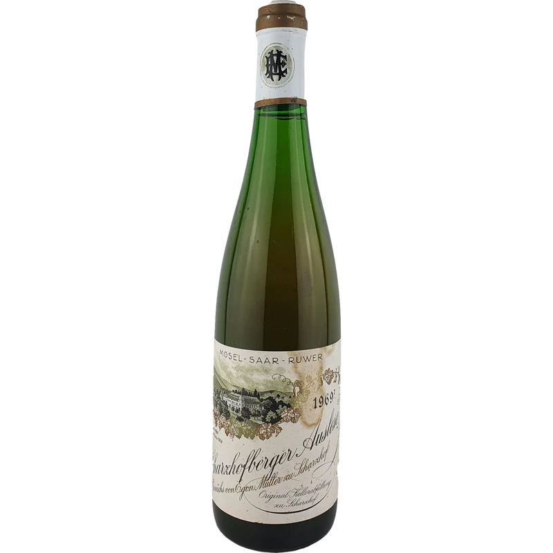 Egon Müller Scharzhof - Scharzhofberger Riesling Auslese 1969 - 0,7 l