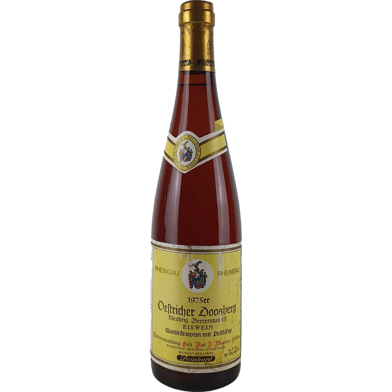 Wegeler (Deinhard) - Oestricher Doosberg Riesling Eiswein-Beerenauslese 1975 - 0,7 l