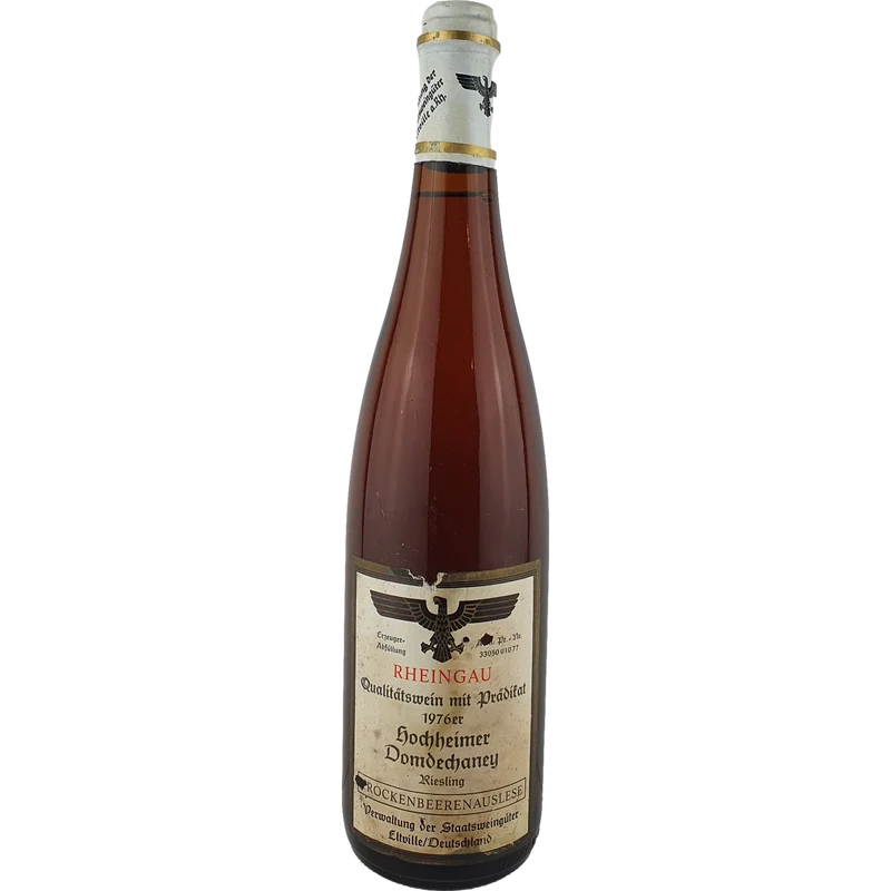 Staatsweingüter Eltville (Kloster Eberbach) - Hochheimer Domdechaney Riesling Trockenbeerenauslese 1976 - 0,7 l