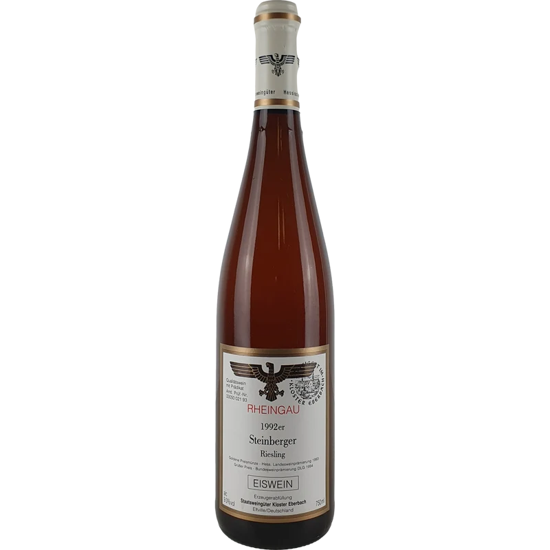 Staatsweingüter Kloster Eberbach - Steinberger Riesling Eiswein Versteigerung 1992 - 0,75 l