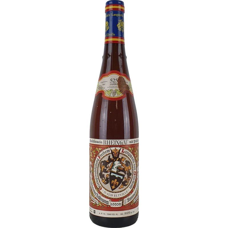 Freiherr Langwerth von Simmern - Hattenheimer Nußbrunnen Riesling Beerenauslese 1990 - 0,75 l