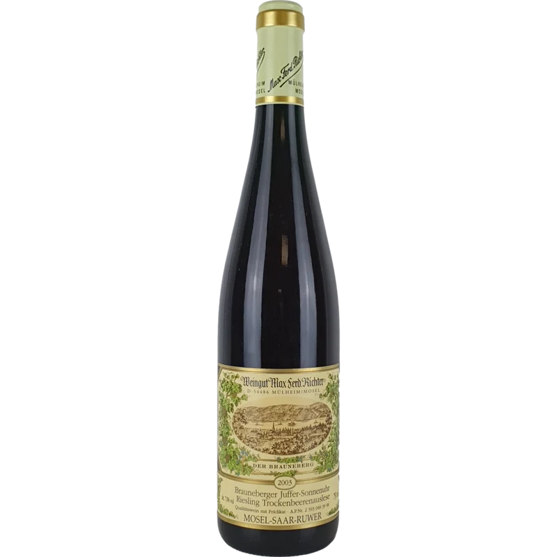 Max Ferd. Richter - Brauneberger Juffer-Sonnenuhr Riesling Trockenbeerenauslese 2003 - 0,75 l