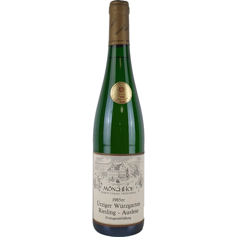 Mönchhof Robert Eymael - Ürziger Würzgarten Riesling Auslese Goldkapsel Versteigerung 1985 - 0,75 l
