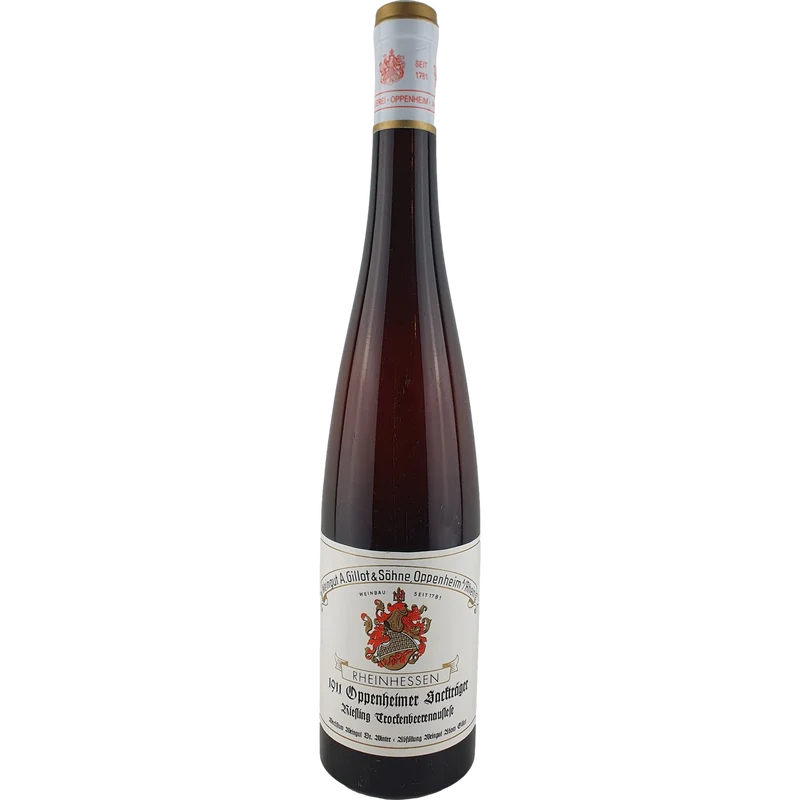 Gillot & Söhne - Oppenheimer Sackträger Riesling Trockenbeerenauslese 1911 - 0,7 l