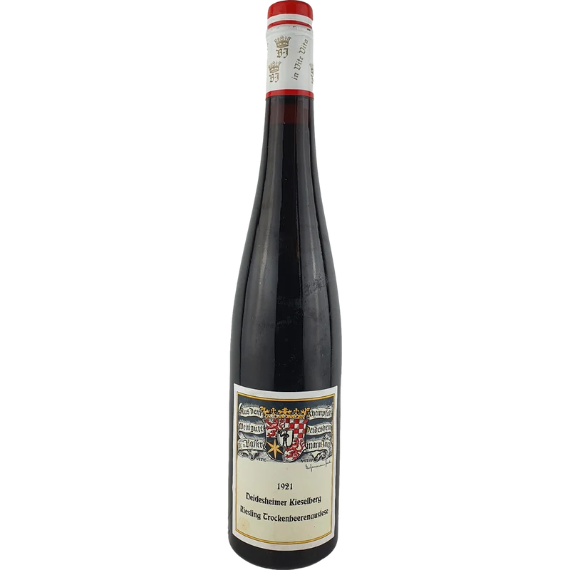 Dr. von Bassermann-Jordan - Deidesheimer Kieselberg Riesling Trockenbeerenauslese 1921 - 0,7 l