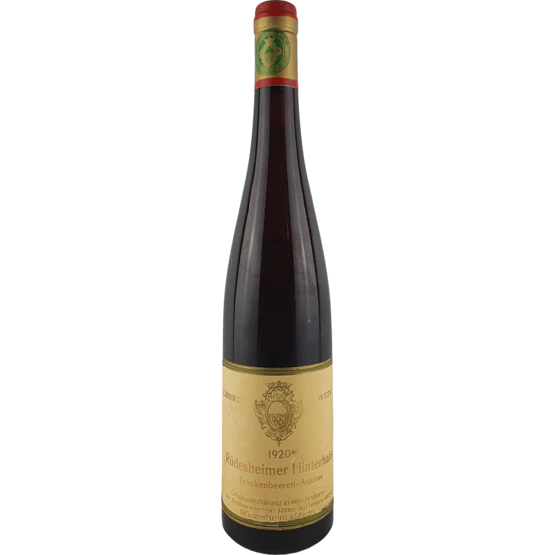 Reichsfreiherr von Ritter zu Groenesteyn - Rüdesheimer Hinterhaus Riesling Trockenbeerenauslese Cabinet 1920 - 0,7 l