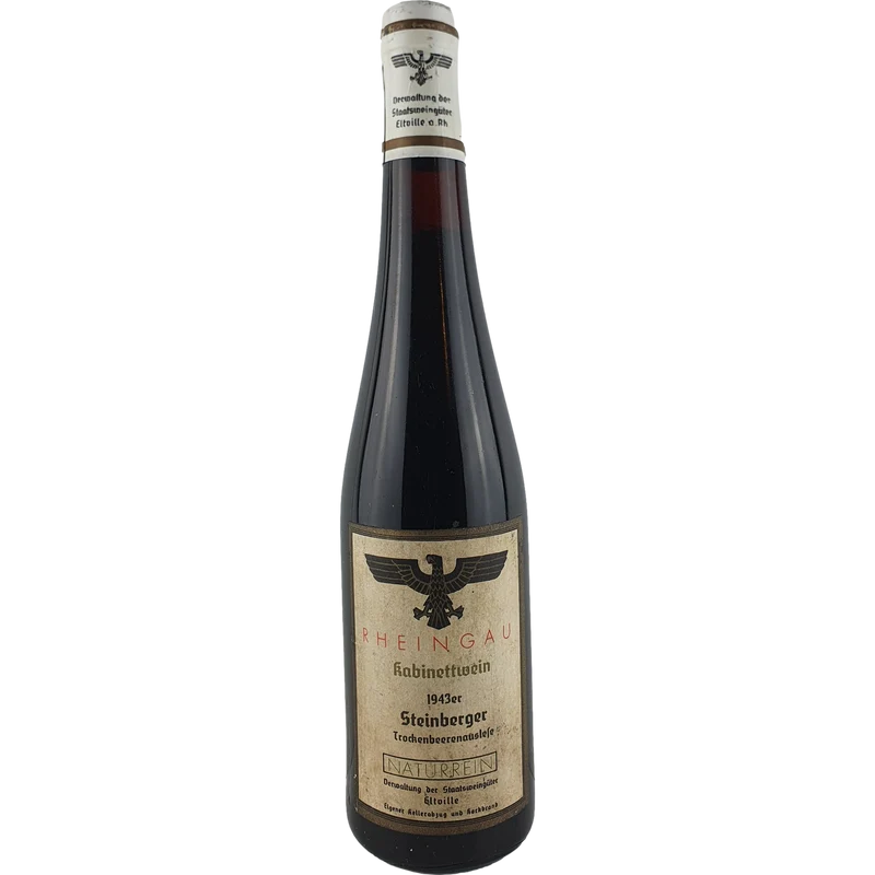 Staatsweingüter Eltville (Kloster Eberbach) - Steinberger Riesling Trockenbeerenauslese Cabinet 1943 - 0,7 l
