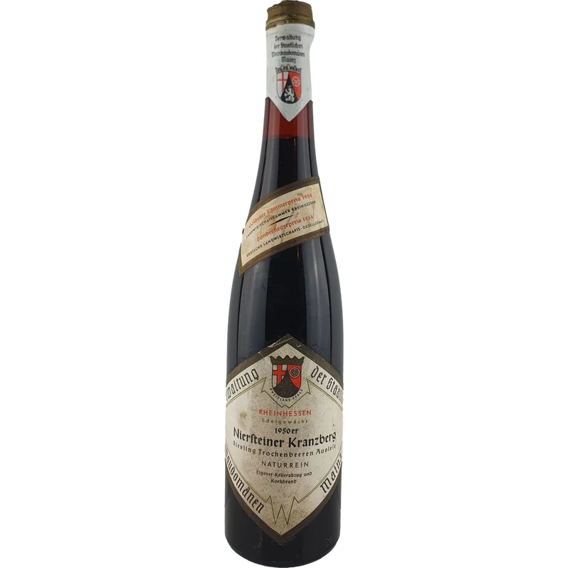 Staatl. Weinbaudomänen Mainz - Niersteiner Kranzberg Riesling Trockenbeerenauslese 1950 - 0,7 l