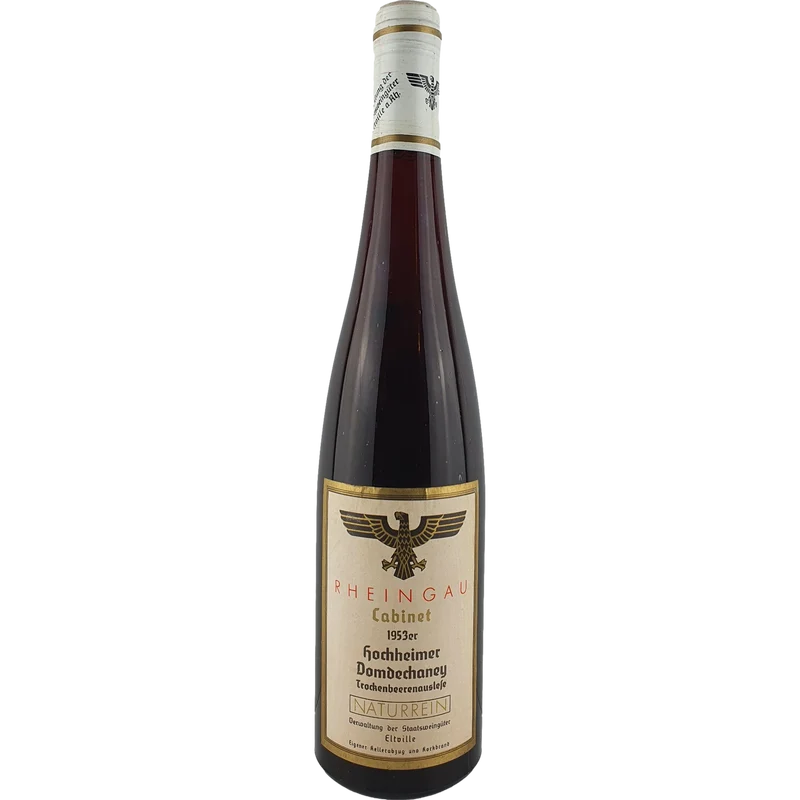 Staatsweingüter Eltville (Kloster Eberbach) - Hochheimer Domdechaney Riesling Trockenbeerenauslese Cabinet 1953 - 0,7 l