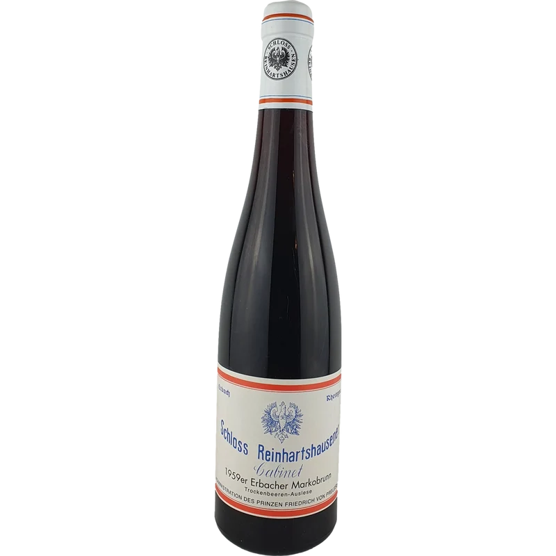 Schloss Reinhartshausen - Erbacher Markobrunn Riesling Trockenbeerenauslese Cabinet 1959 'ex Chateau 2018' - 0,7 l