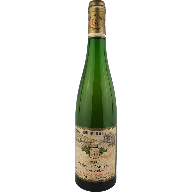 Joh. Jos. Prüm - Wehlener Sonnenuhr Riesling feinste Auslese Goldkapsel 1959 - 0,7 l