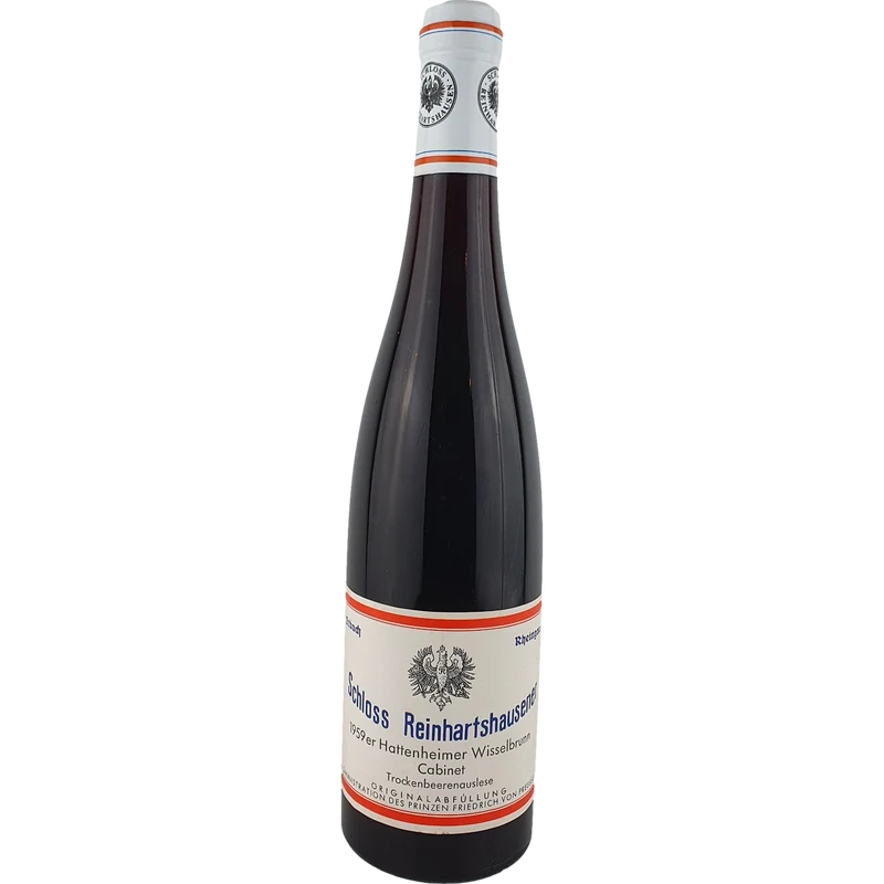Schloss Reinhartshausen - Hattenheimer Wisselbrunn Riesling Trockenbeerenauslese Cabinet 1959 'ex Chateau 2018' - 0,7 l