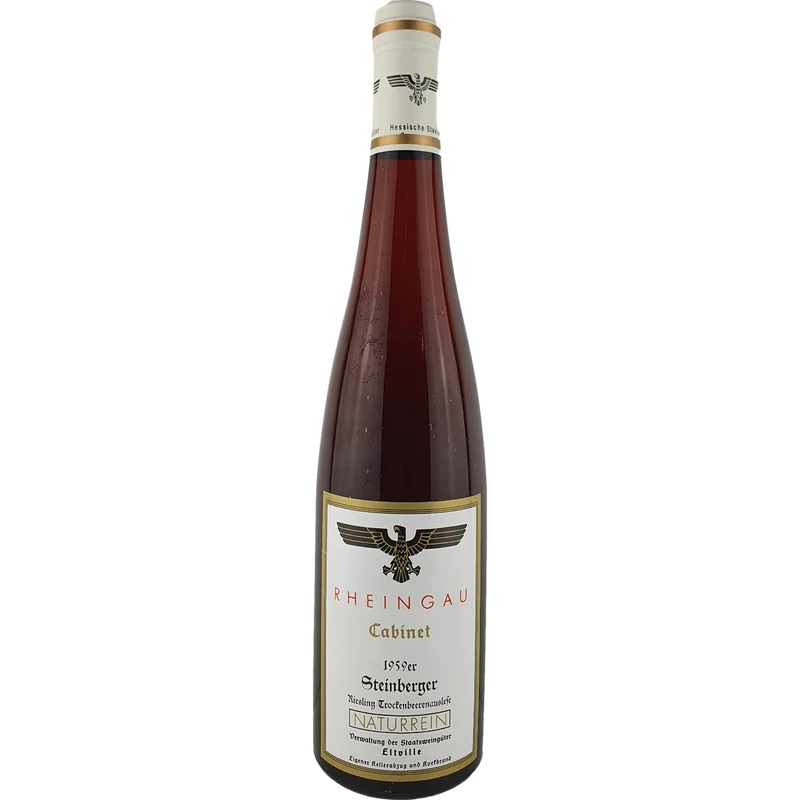 Staatsweingüter Eltville (Kloster Eberbach) - Steinberger Riesling Trockenbeerenauslese Cabinet 1959 - 0,7 l